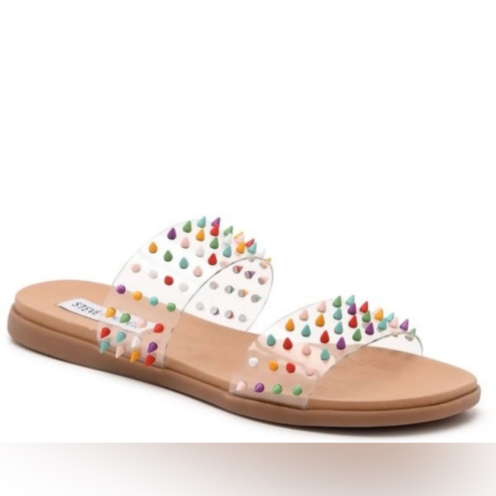 Steve Madden Rainbow Studded Sandals